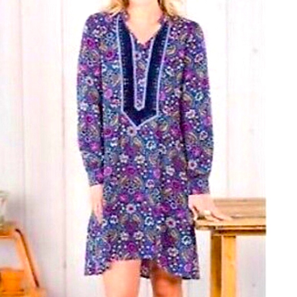 Matilda Jane Floral Dress Boho Prairie Cottage style
